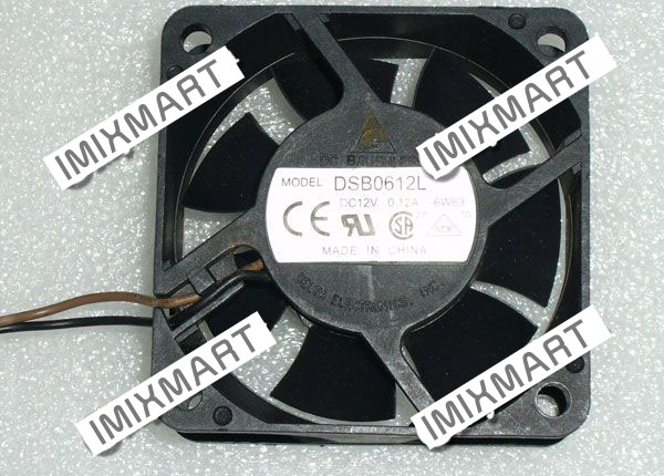 Delta DSB0612L 6W63 DC12 V0.12A 6CM 6025 60mm 60x60x25mm 2Pin Cooling Fan
