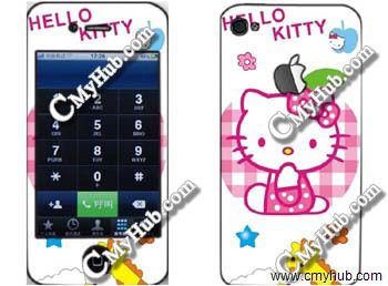 Gift iPhone 4 / 4S Skin Small cat
