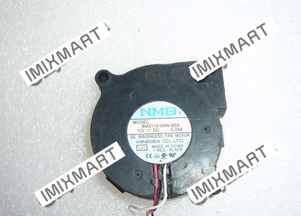 NMB BM5115-04W-B59 L01 Server Blower Fan 51x51x15mm