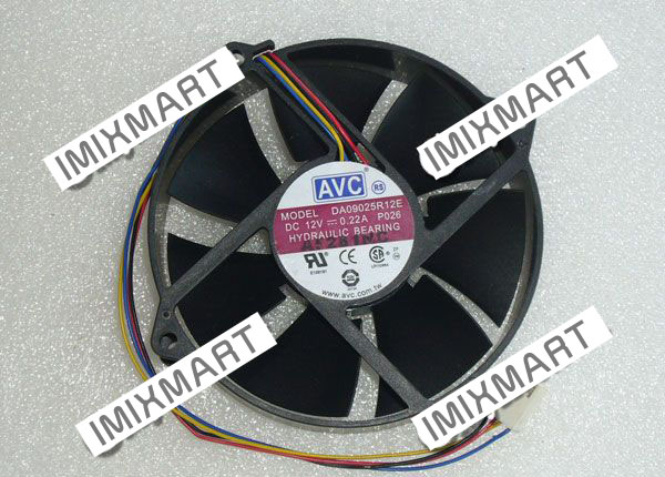 AVC DA09025R12E P026 Server Round Fan 95x95x25mm