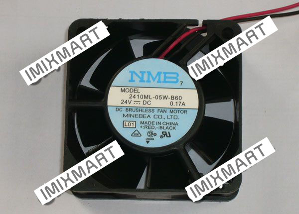NMB 2410ML-05W-B60 L01 Server Square Fan 60x60x25mm