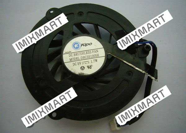 HP Pavilion dv4000 V4000 Series Kipo DBC551205H Cooling Fan 384622-001