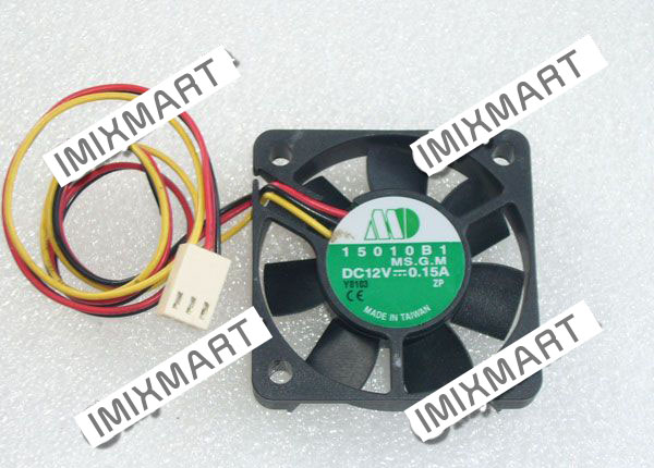15010B1 MS.G.M DC12V 0.15A 5010 5CM 50MM 50X50X10MM 3pin Cooling Fan