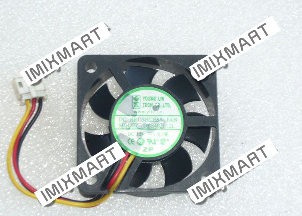 Young Lin DFS401012L DC12V 0.7W 4010 4CM 40MM 40X40X10MM 3pin Cooling Fan
