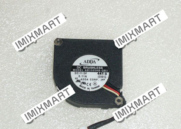 ADDA AB3505HB-QB3 DC5V 0.11A 3507 3.5CM 35MM 35X35X7MM 3pin Cooling Fan
