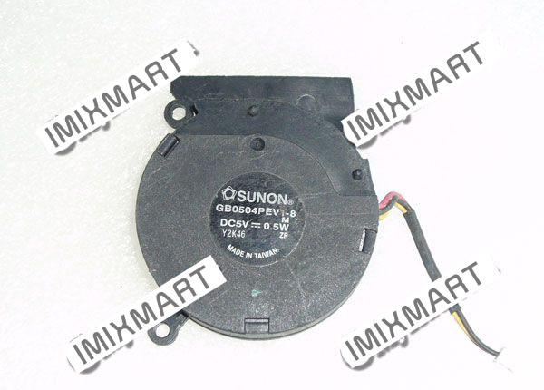 SUNON GB0504PEV1-8A(M) DC5V 0.5W 3pin Cooling Fan