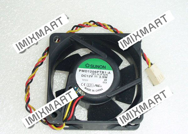 SUNON PMD1206PTB1-A(2).U.F.GN DC12V 3.9W 3pin Cooling Fan