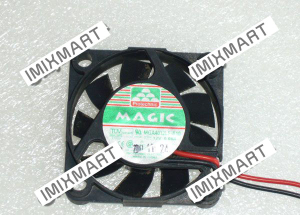 PROTECHNIC MGA4012LS-A10 DC12V 0.08A 4010 4CM 40MM 40X40X10MM 3pin Cooling Fan
