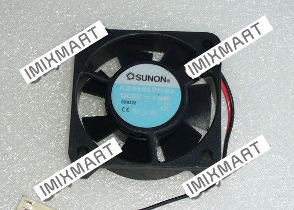 SUNON KD0505PHB2 DC5V 1.9W 5015 5CM 50MM 50X50X15MM 2pin Cooling Fan