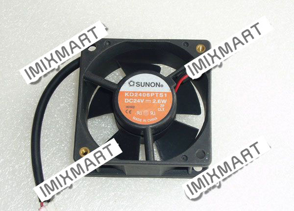 SUNON KD2406PTS1 DC24V 2.6W 6025 6CM 60MM 60X60X25MM 3pin Cooling Fan