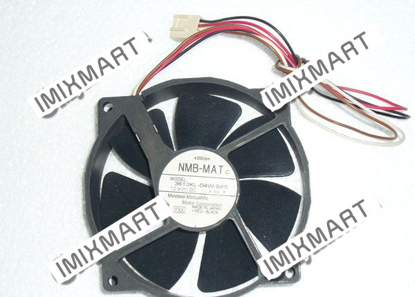 NMB 3610KL-04W-B66 Server Round Fan 91x91x25mm