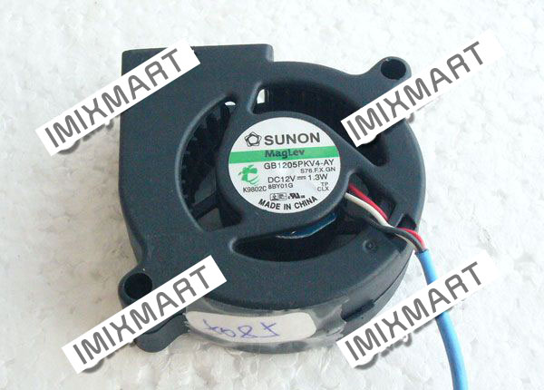 SUNON GB1205PKV4-AY Server Square Fan 50x50x20mm S76.F.X.GN