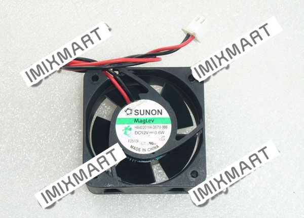SUNON HA40201V4-D07U-999 DC12V 0.6W 4020 4CM 40MM 40X40X20MM 2pin Cooling Fan