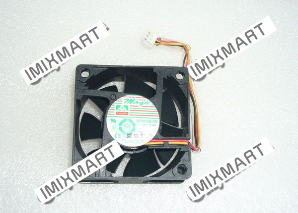 Protechnic MGT6012UB-025 DC12V 0.35A 6025 6CM 60MM 60X60X25MM 3pin Cooling Fan