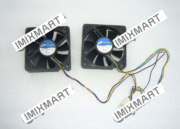 SHUTTIE CHB6012BBS-OA(P)(E) DC12V 0.12A 6015 6CM 60MM 60X60X15MM 4pin Cooling Fan