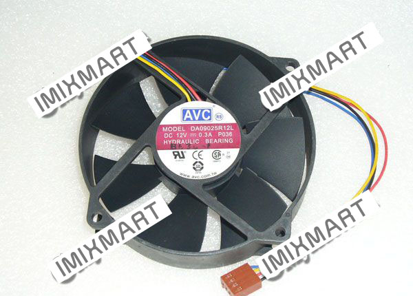 AVC DA09025R12L P036 Server Round Fan 92x92x25mm