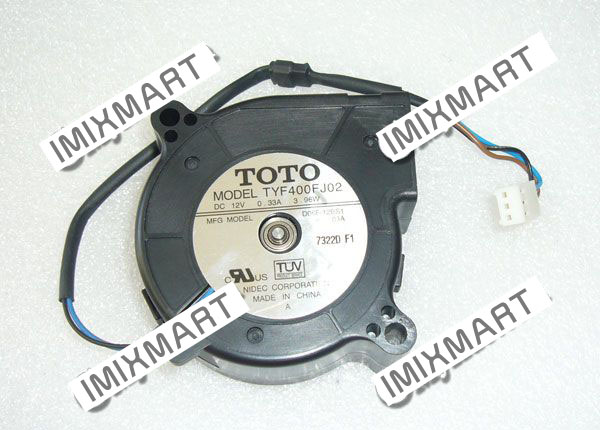 TOTO TYF400FJ02 Server Blower Fan 60x60x25mm D06F-12BS1 03A