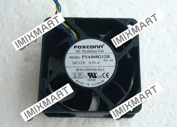 Foxconn PVA060G12H -P01-AE Server Square Fan 60x60x25mm