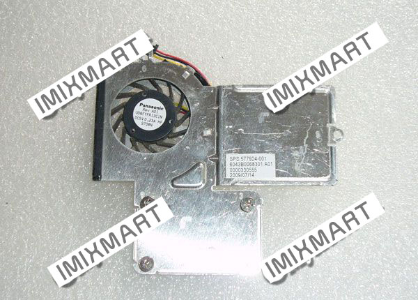 HP Mini 5101 Series Cooling Fan UDQFYFR13C1N 6043B0068301 577924-001