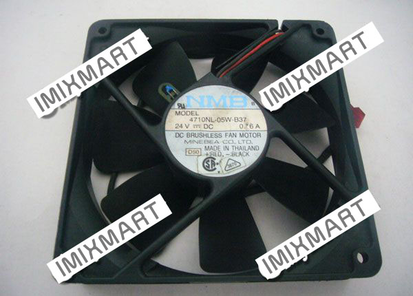 NMB 4710NL-05W-B37 DC12V 1.60A 12CM 120mm 2Pin Cooling Fan 120x120x25mm