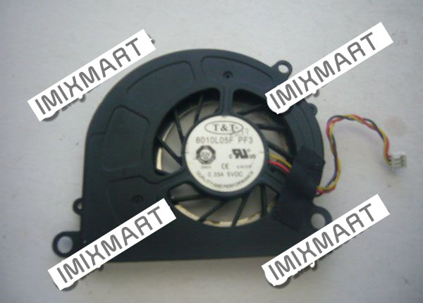 MSI Wind U130 Wind U100 (MS-N011) T&T 6010L05F Cooling Fan