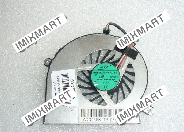 HP ProBook 5220m Cooling Fan AB7405HX-JEB CWSX1 ADD46SX1TP103 610824-001
