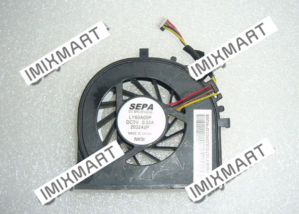 Toshiba Satellite P845 Series Cooling Fan LY60A05P LY60BY10750920002
