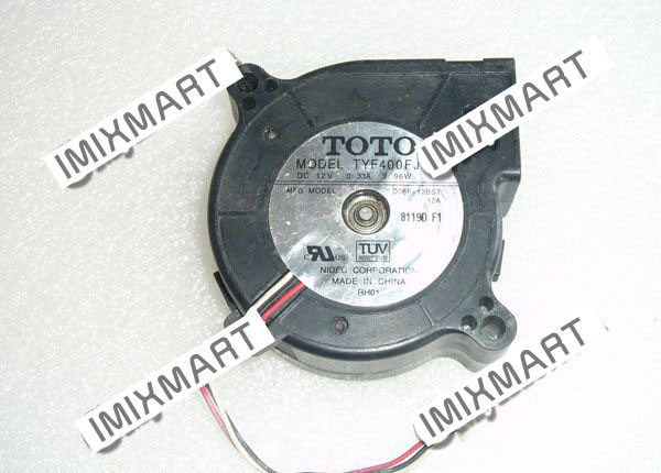 TOTO TYF400FJ16 Projector Blower Cooling Fan D06F-12BS1 12A