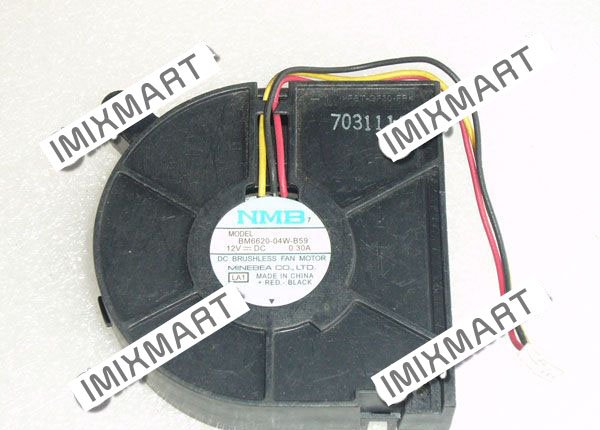 NMB BM6620-04W-B59 LA1 Server Blower Fan 60x60x20mm