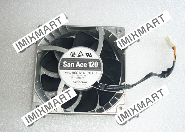 SANYO San Ace 120 9SG1212P1G03 DC12V 4A 12038 120mm 12CM 120x120x38mm 4Pin Cooling Fan
