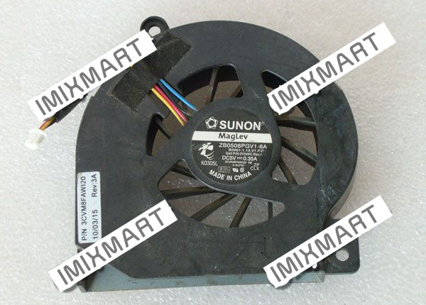 Dell Vostro 1014 Cooling Fan 3CVM8FAW120 0Y34KC ZB0506PGV1-6A