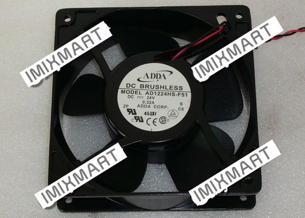 ADDA AD1224HS-F51 Server Square Fan 120x120X38mm