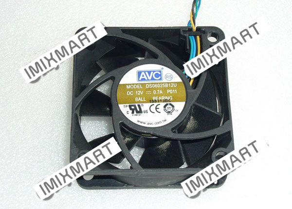 AVC DS06025B12U P011 Server Square Fan 60x60x25mm