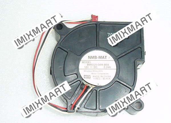 NMB BM6025-04W-B59 T09 Server Blower Fan 60x60x25mm