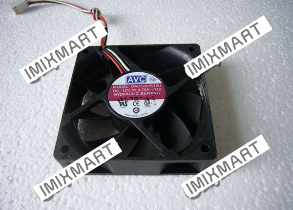 AVC DA07020R12U -112 Server Square Fan 70x70x20mm