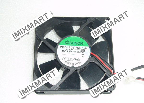 SUNON PSD1208PKB3-A(2).B3464.GN F0669V 8020 DC12V 2.7W 80x80x20mm 2Pin Fan