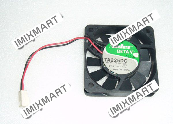 Nidec TA225DC R34487-55 HP1 6015 DC15V 0.31Amp 60x60x15mm 2Pin Fan