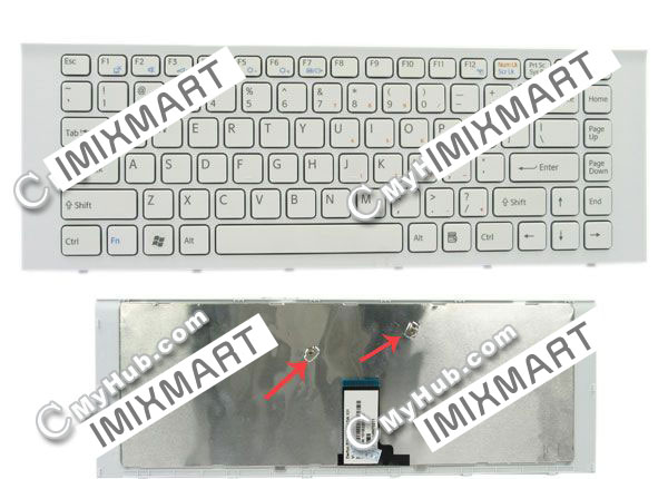 Sony Vaio VPC-EG Series Keyboard 1-489-702-11 9Z.N7ASW.101