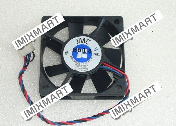 JMC 6015-12MS 6015 DC12V 0.15A 6CM 6029420PW-7 60X60X15MM 4pin Cooling Fan