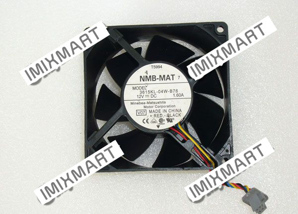 NMB 3615ML-04W-B76 V07 Server Square Fan 90x90x38mm