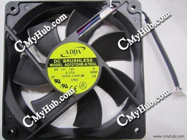 ADDA AD1212HB-A7BGL Server Square Fan 120x120x25mm
