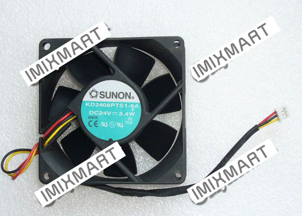 SUNON KD2408PTS1-6A F Server Square Fan 80x80x25mm