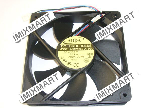 ADDA AD1212LB-A73GL 6TC Server Square Fan 120x120x25mm