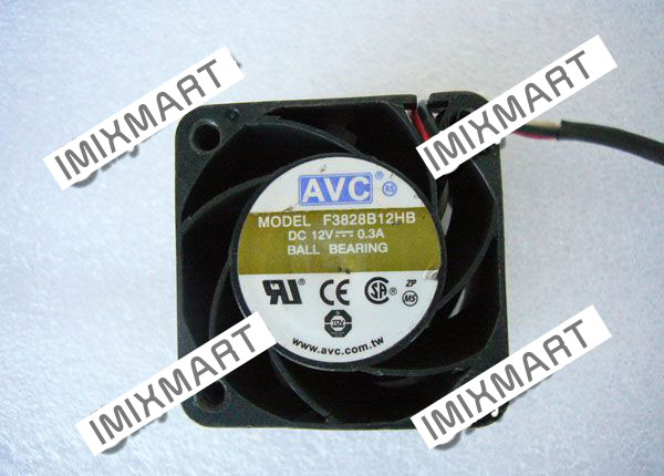 AVC F3828B12HB Server Square Fan 38x38x28mm