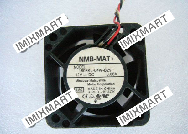 NMB 1608KL-04W-B29 Server Square Fan 40x40x20mm
