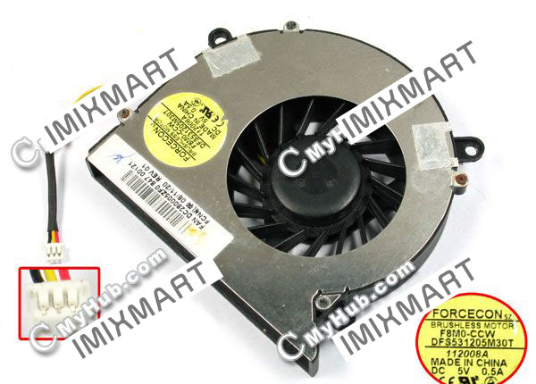 Acer Aspire 7720 Series Cooling Fan DFS531205M30T DC280005ZF0
