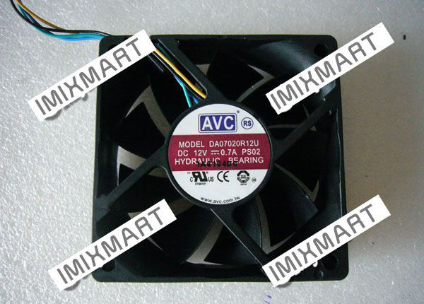 AVC DA07020R12U PS02 Server Square Fan 70x70x20mm