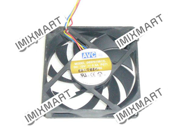 AVC DE07015B12L P071 Server Square Fan 70x70x15mm