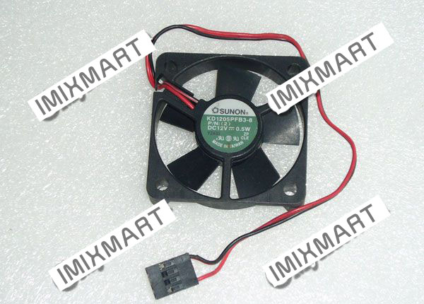 SUNON KD1205PFB3-8 DC12V 0.5W 5010 5CM 50MM 50X50X10MM 4pin Cooling Fan