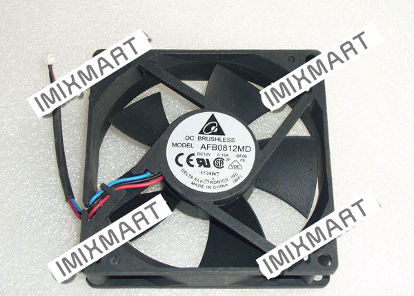 DELTA ELECTRONICS AFB0812MD-BF00 DC12V 0.15A 8020 80X80X20MM 3pin Cooling Fan